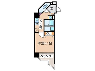 SWISS天王寺Ⅰの物件間取画像